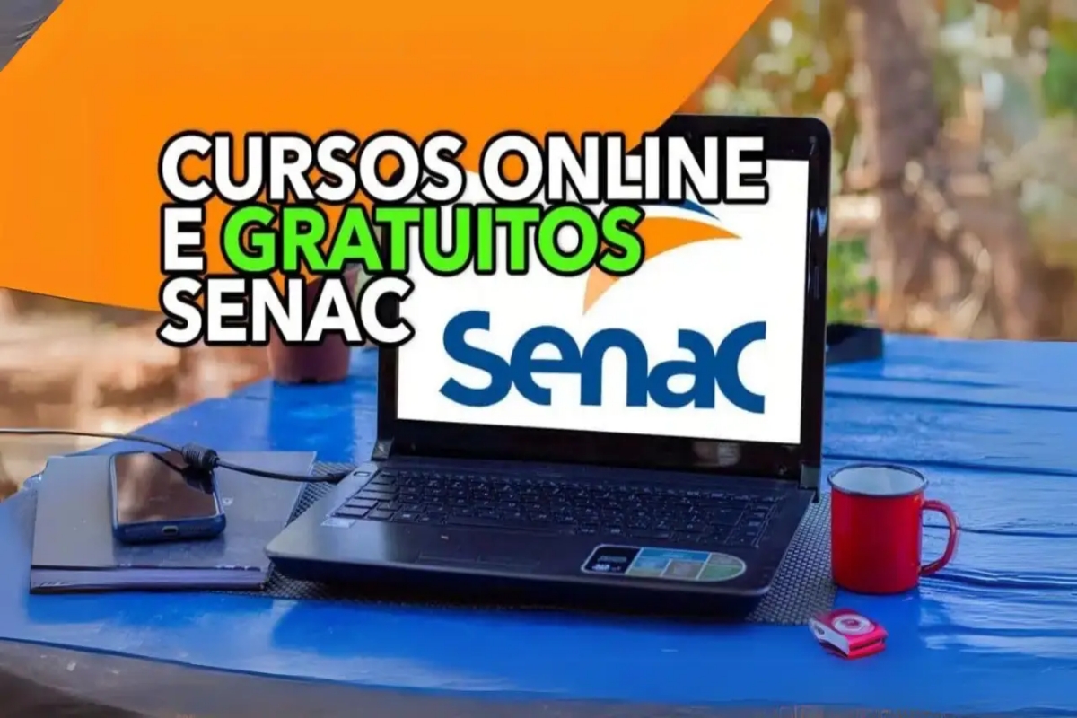 Senac lança nova plataforma de cursos gratuitos online (EAD) com certificado e sem processo seletivo para candidatos de qualquer idade e de todo o brasil