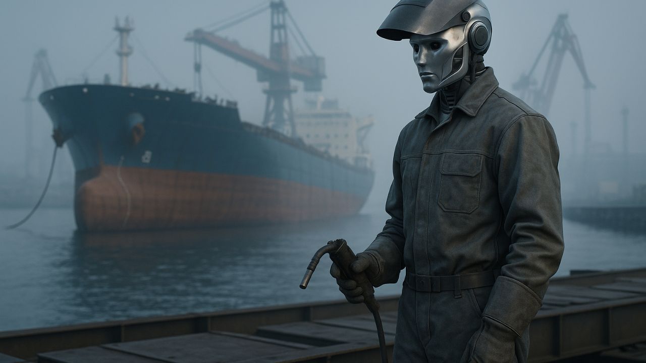 Tecnologia offshore avança com uso de robôs humanoides em estaleiros da Coreia do Sul