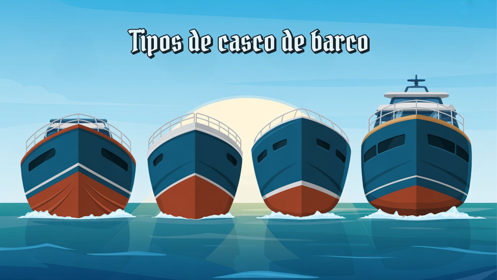 Tipos de casco de barco qual o ideal para cada tipo de navegação