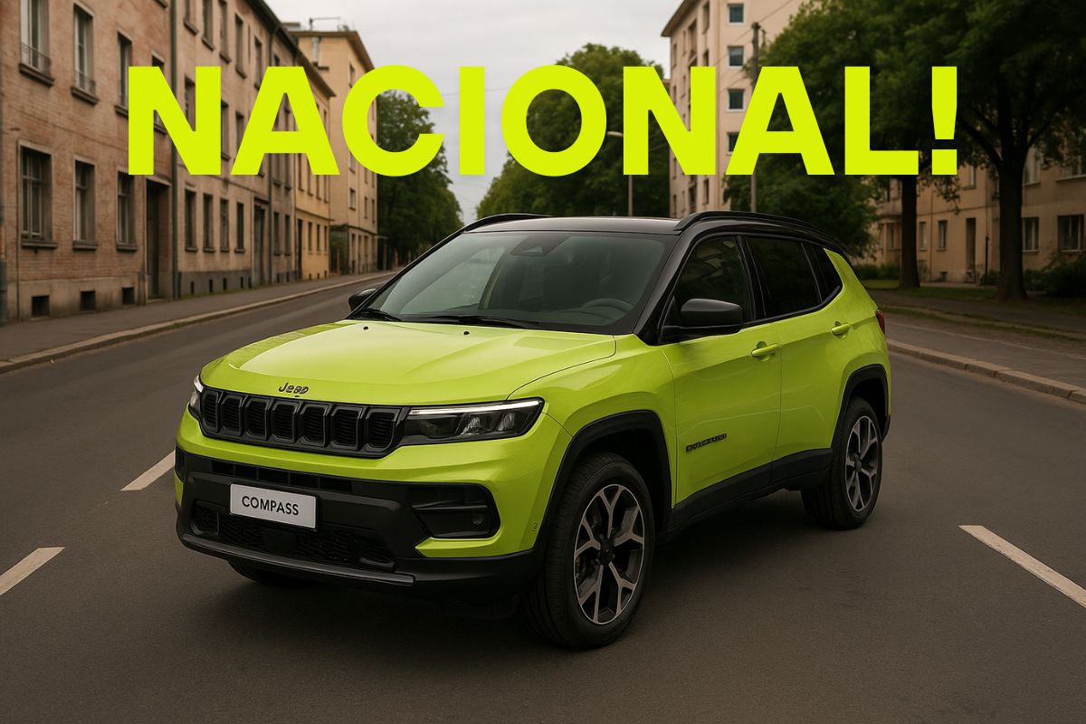 Novo Jeep Compass 2026: Imagens Vazadas Revelam Design e Futuro Híbrido/Elétrico