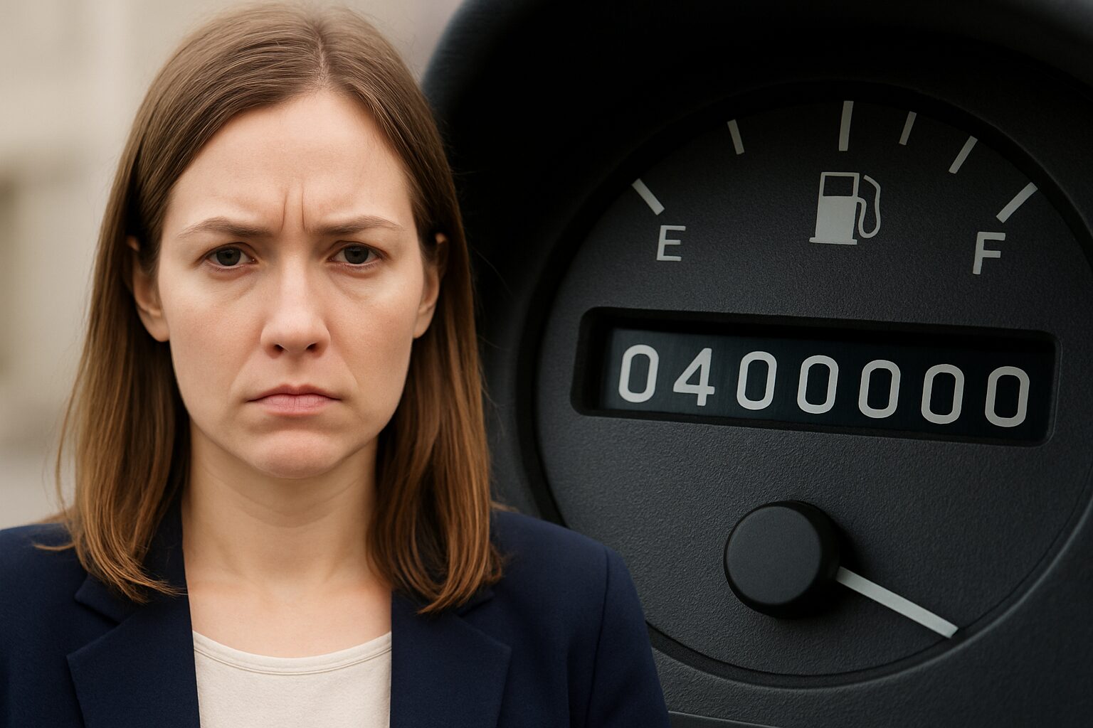 Quilometragem adulterada, carro usado