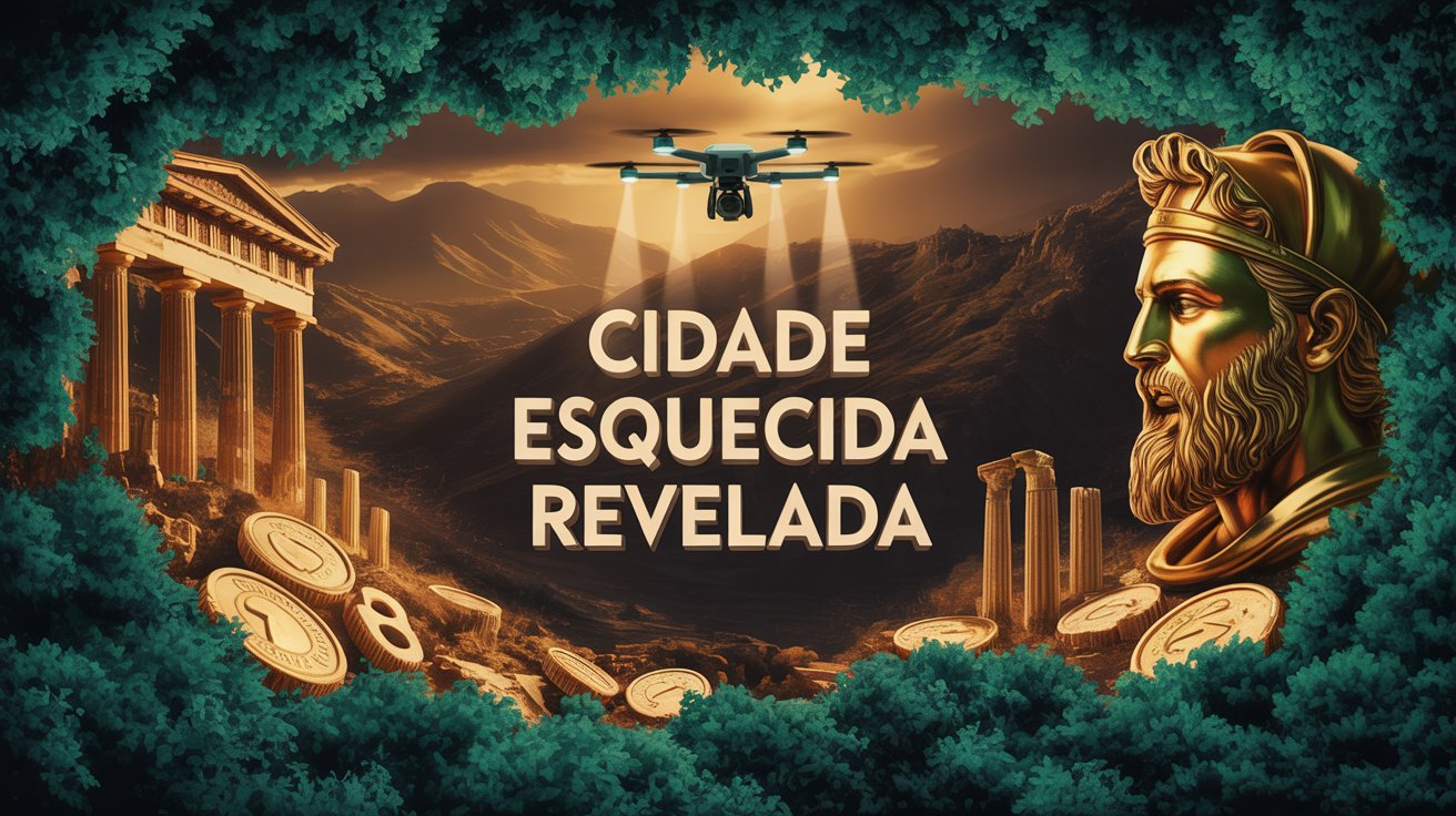 Cidade esquecida ligada à família de Alexandre, o Grande, ressurge com ajuda de tecnologia usada na Amazônia e surpreende arqueólogos.