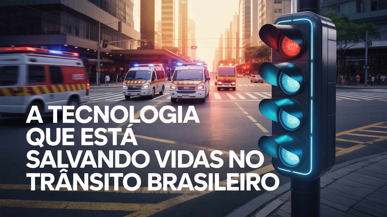 Tecnologias inovadoras estão otimizando o trânsito no Brasil, melhorando a segurança e acelerando a resposta a emergências.