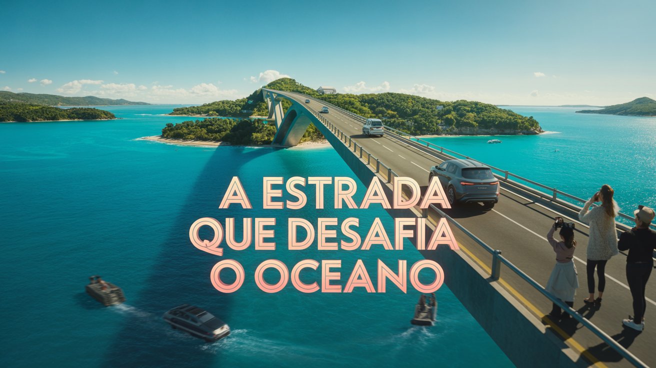 Descubra a Overseas Highway, uma rodovia de 180 km que atravessa o oceano na Flórida, unindo engenharia impressionante e paisagens paradisíacas.