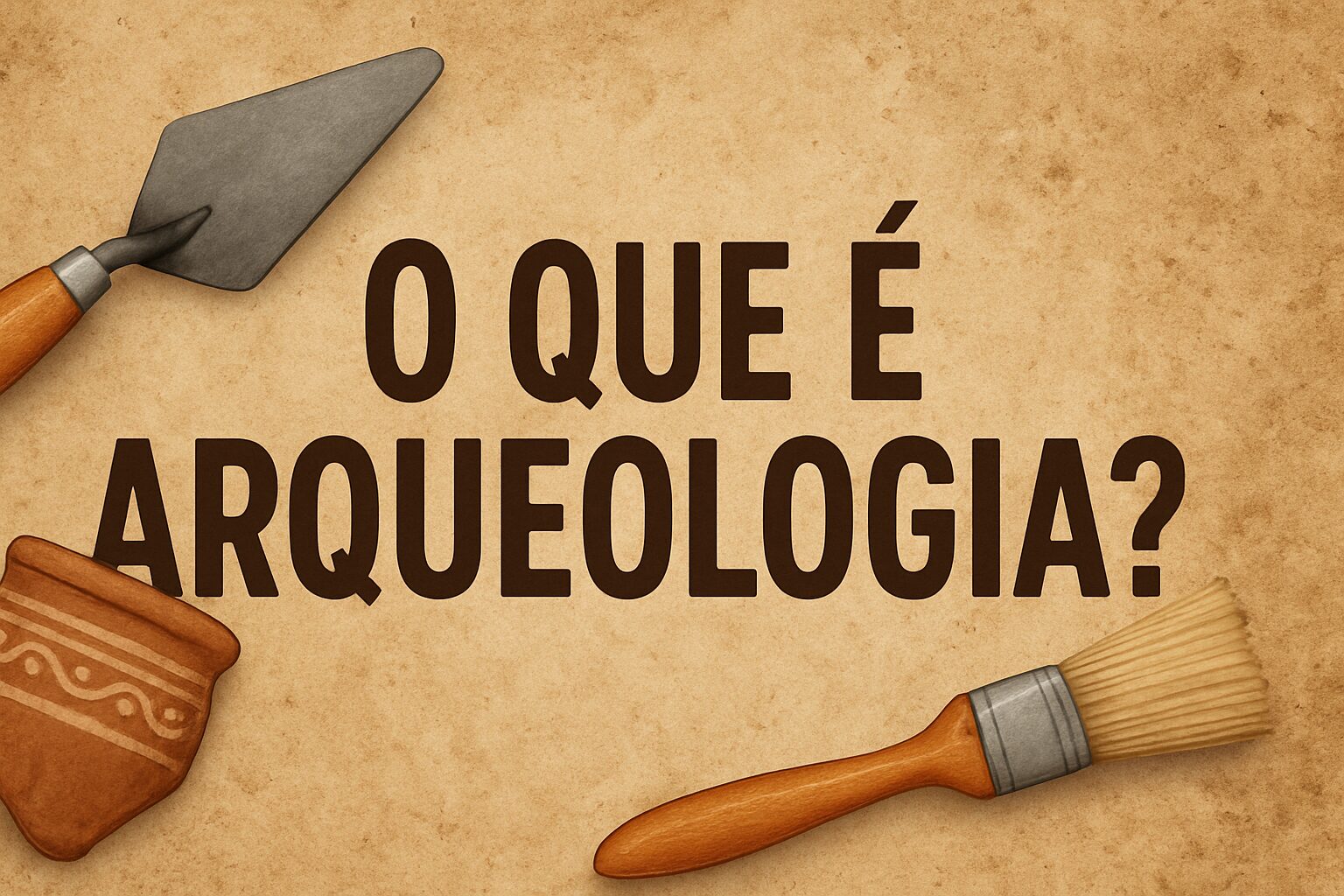 O que é Arqueologia
