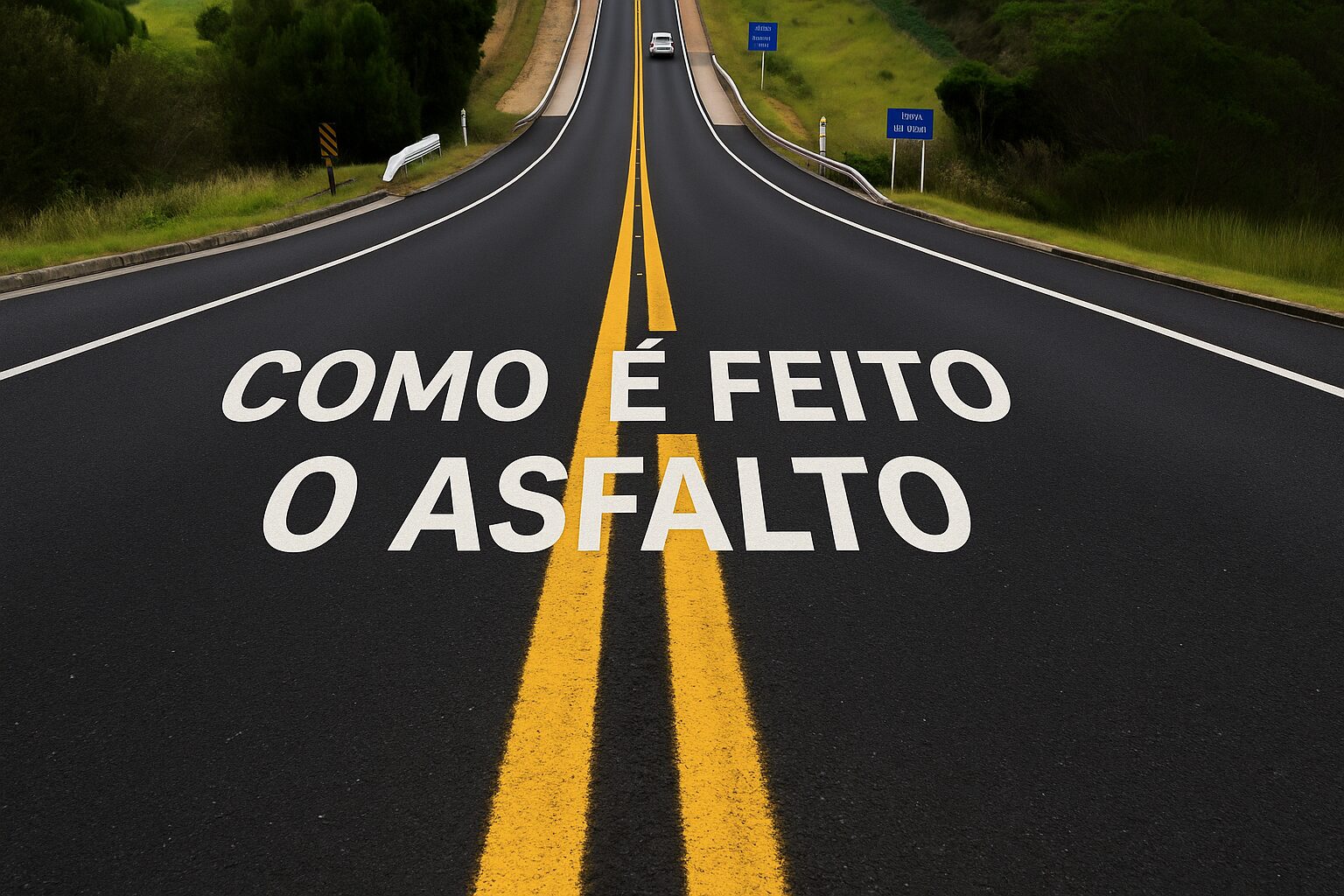 Como é feito o asfalto