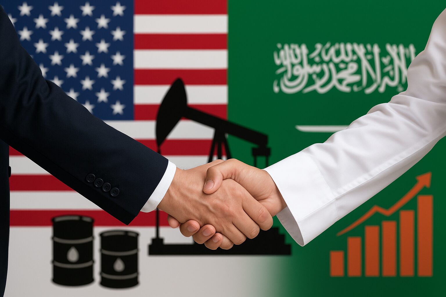 EUA, Aramco, acordos, petróleo