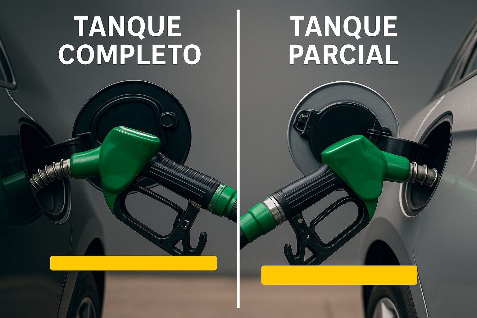 Tanque, Tanque cheio, Abastecer