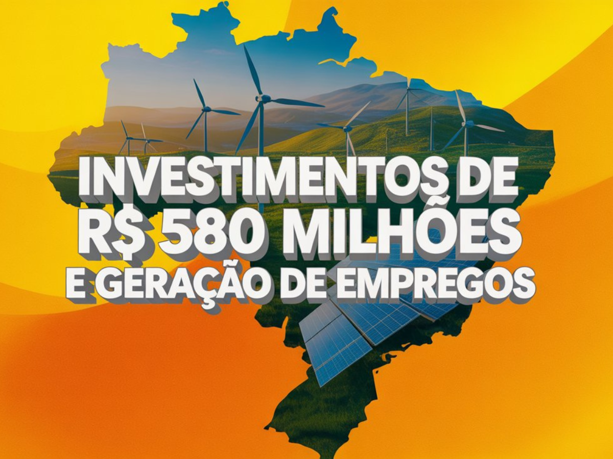 Energia renovável impulsiona desenvolvimento econômico no Nordeste, com investimentos superiores a R$ 580 milhões e geração de empregos.