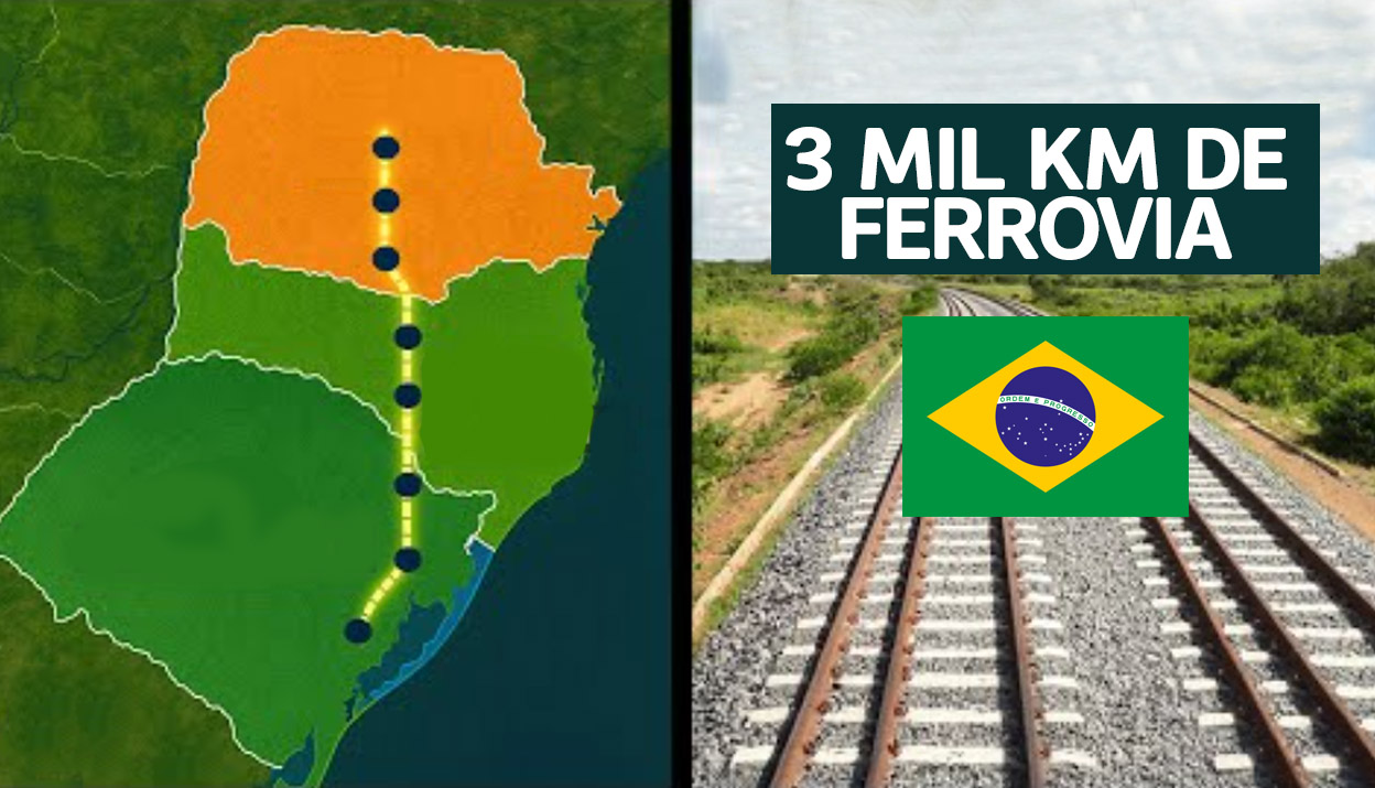A ampliação ferroviária no sul do Brasil promete transformar a logística e aumentar a competitividade do país com novos trilhos e conexões estratégicas.