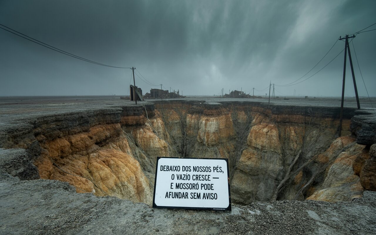 A cidade corre risco de afundar aos poucos — e a culpa é da exploração de sal