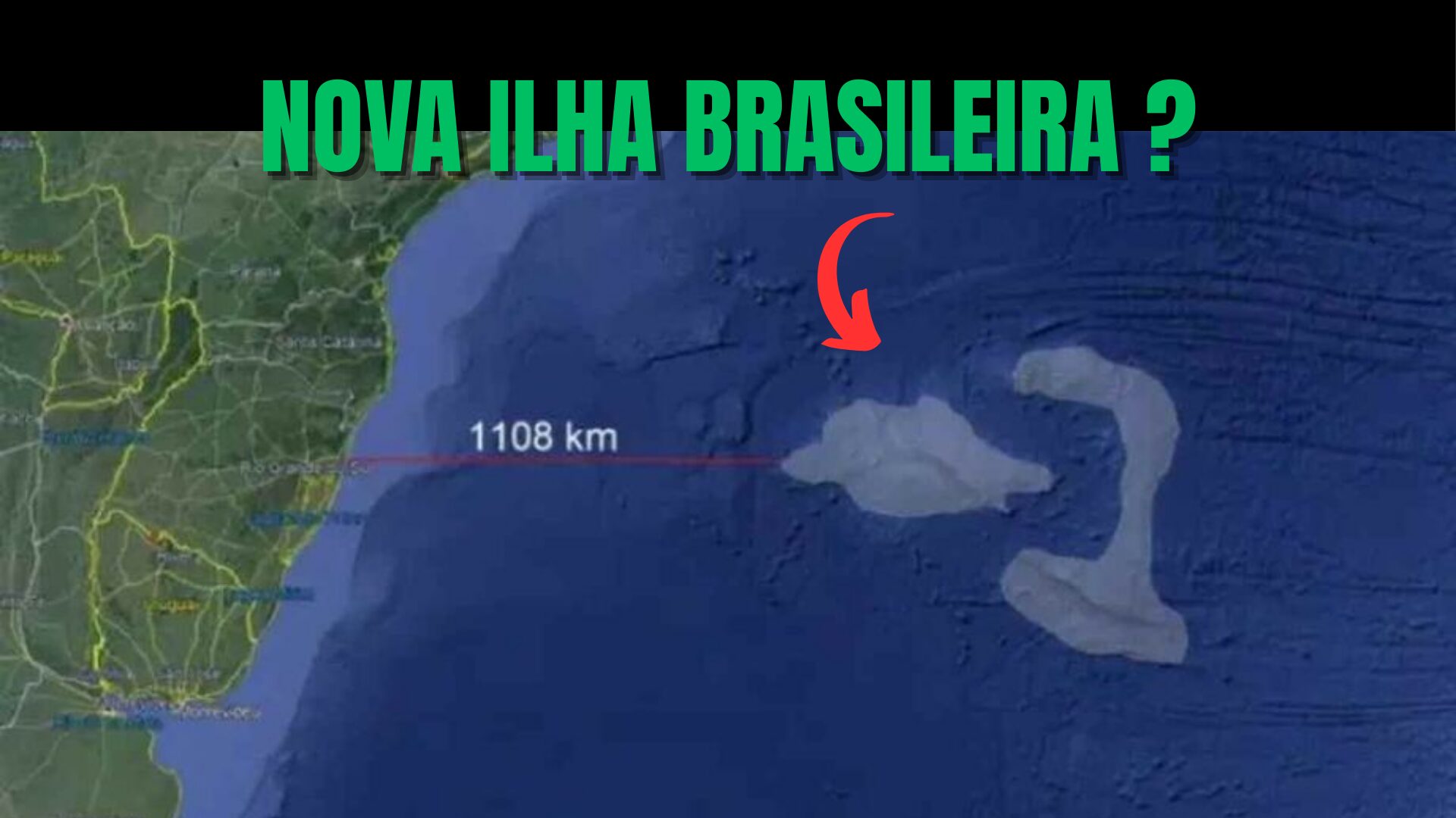 território - ilha - brasil - atlântico