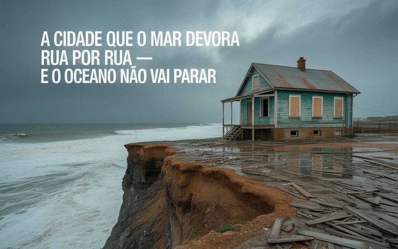 Conheça a cidade de praia que já perdeu 60 ruas para o mar — e pode desaparecer completamente