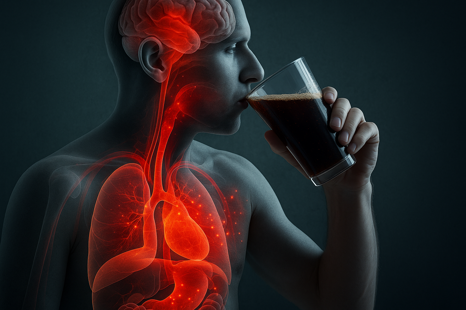 Refrigerante, Bebida, Efeitos no corpo