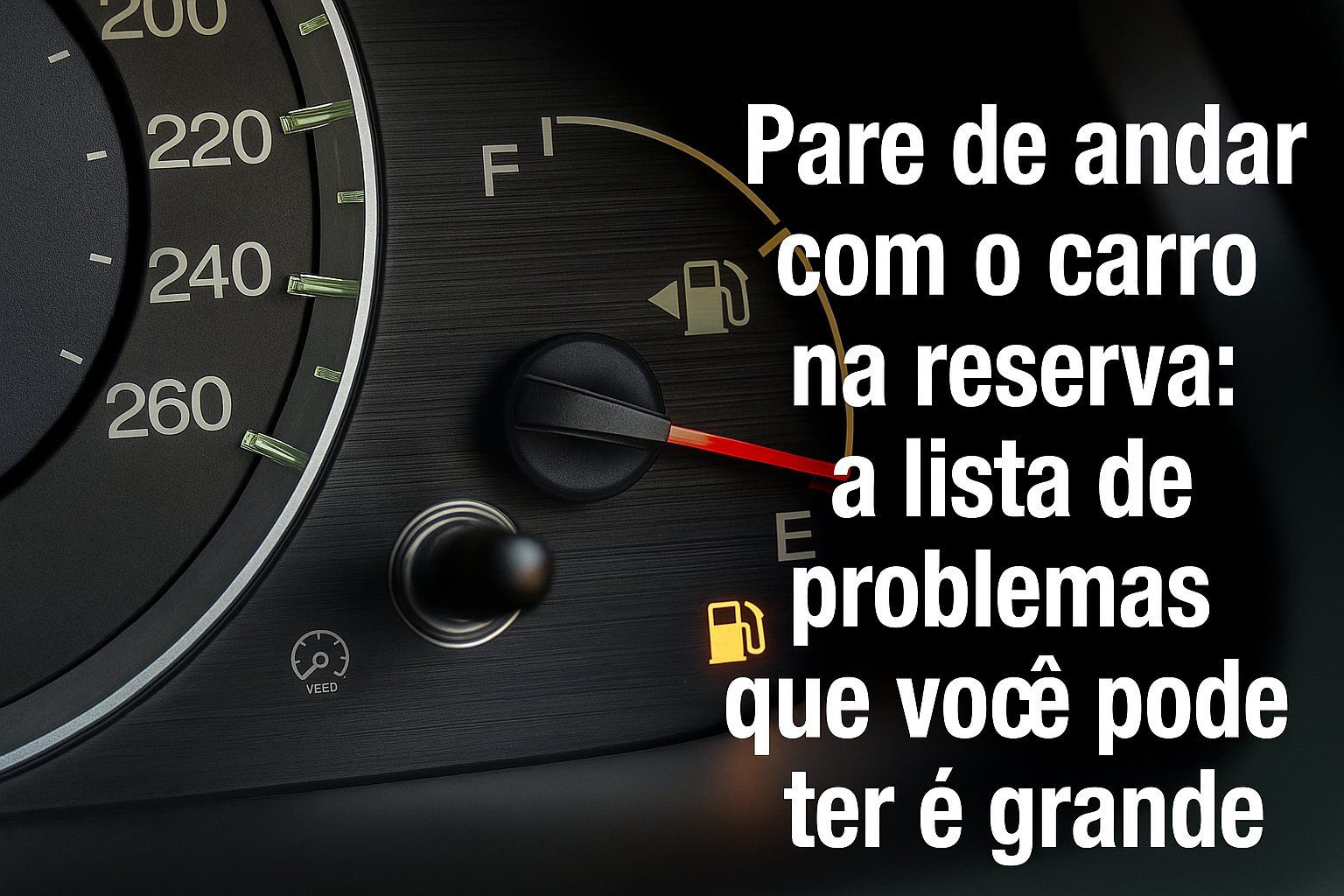 Combustível, Tanque, Carro, Reserva