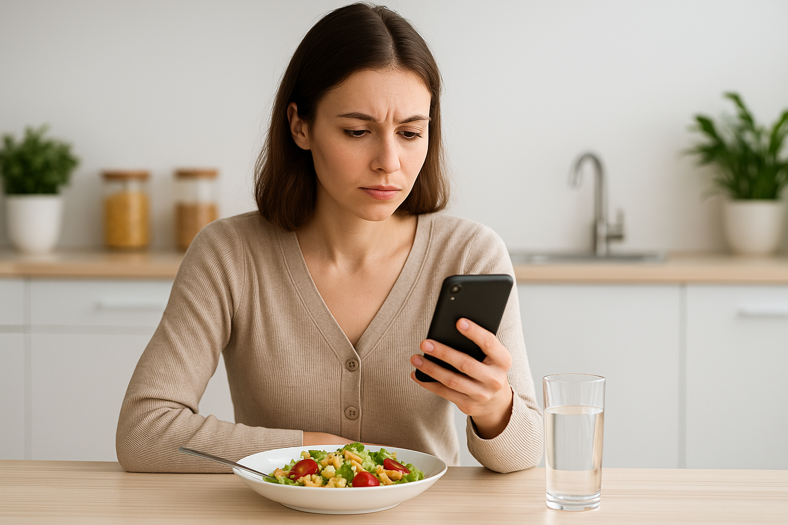 Saúde emocional, Celular, Refeição