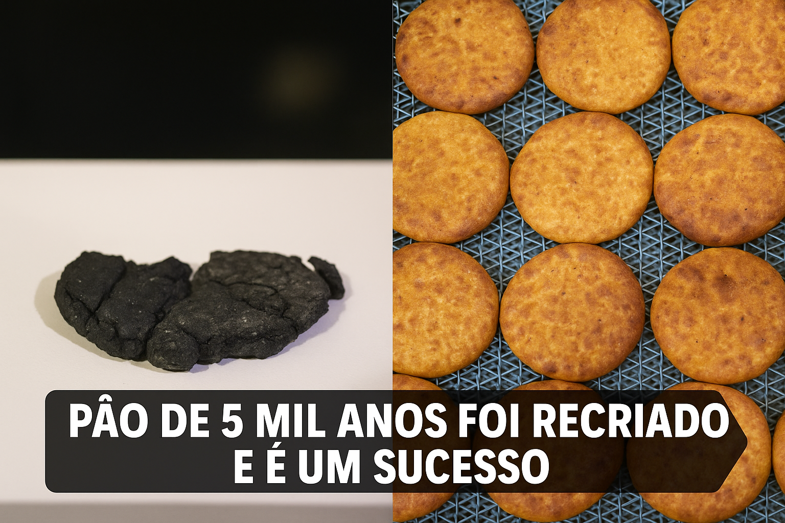 Pão de 5 mil anos, Pão, Turquia, Receita
