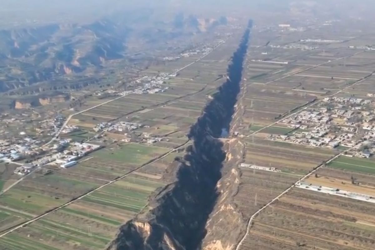 A Fenda de Shanxi: a verdade por trás da "rachadura" gigante na China que viralizou