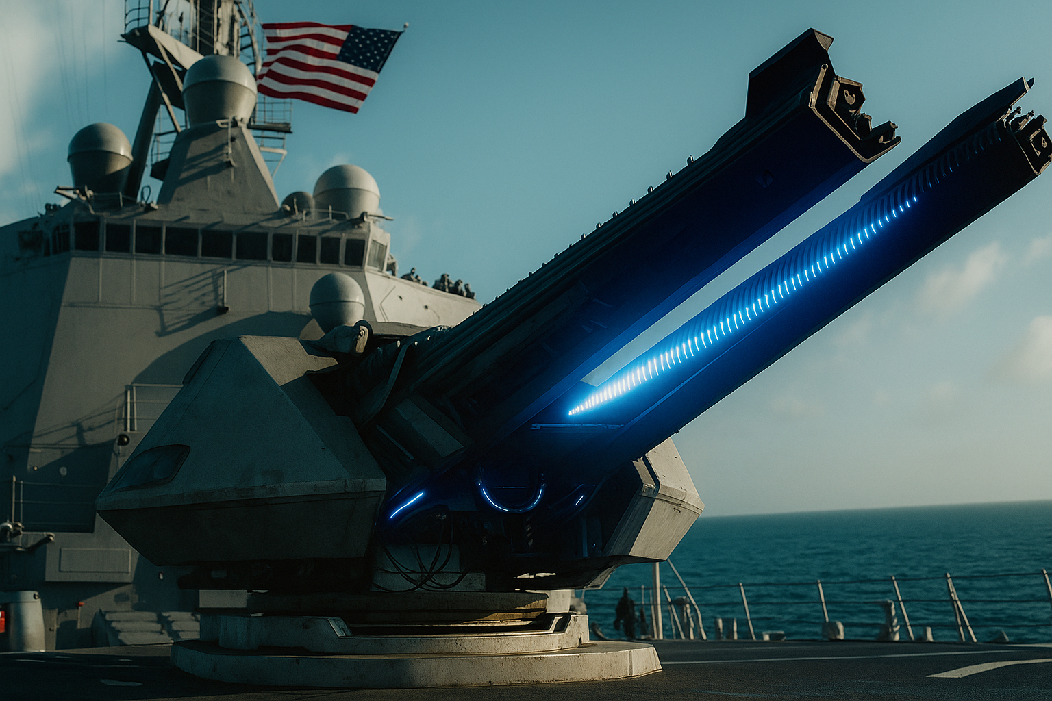 A arma mais futurista dos EUA custou meio bilhão de dólares, disparava projéteis a 9.000 km/h e foi cancelada sem dar um único tiro