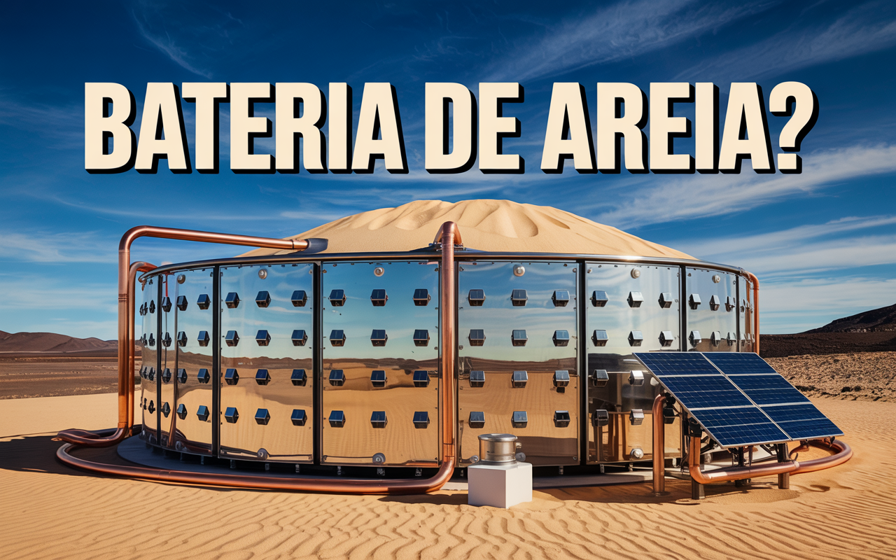 A bateria feita com areia que aquece uma cidade inteira na Finlândia — e pode durar por mais de 50 anos