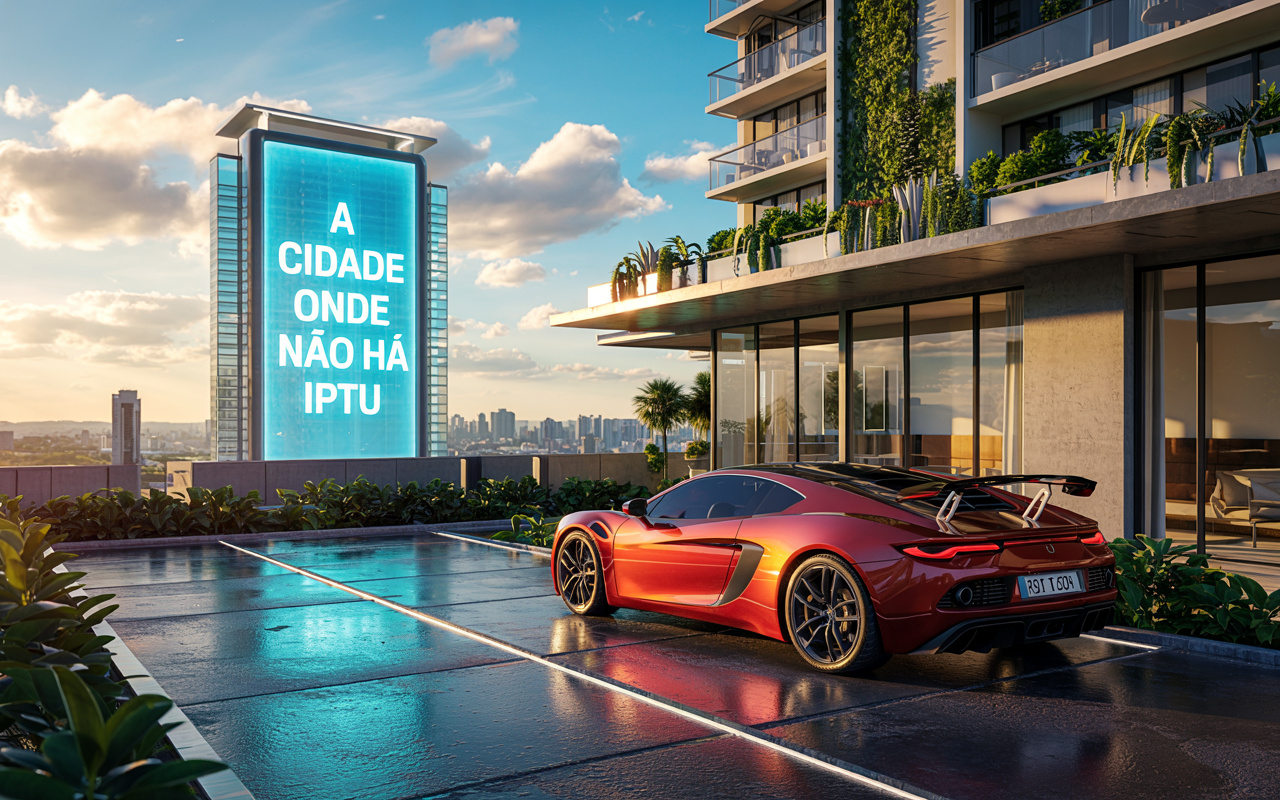 A cidade onde não há IPTU, não se paga imposto de renda e apartamentos de luxo são entregues com carro esportivo na garagem