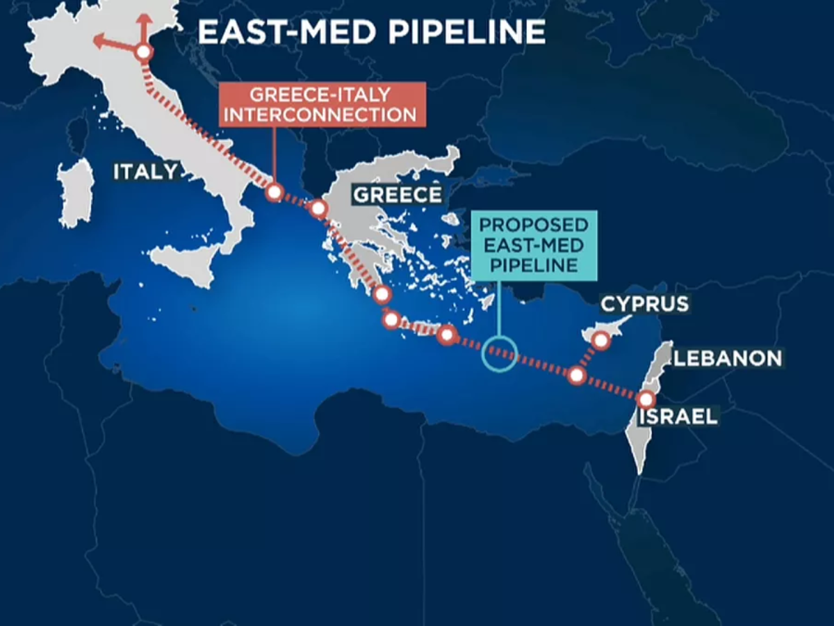 Gasoduto EastMed: o ambicioso projeto para levar gás a Europa está paralisado em meio a tensões geopolíticas
