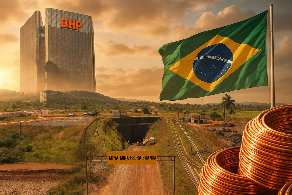 A Mina de Cobre e Ouro à Venda no Brasil: A Disputa da Nexa por Ativos que a Gigante BHP Colocou no Mercado
