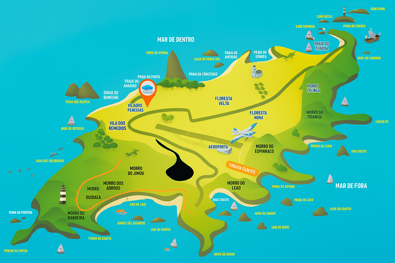 A ilha pouco conhecida do Brasil que virou o novo paraíso de casais e famílias em busca de conforto, natureza preservada e experiências de alto padrão