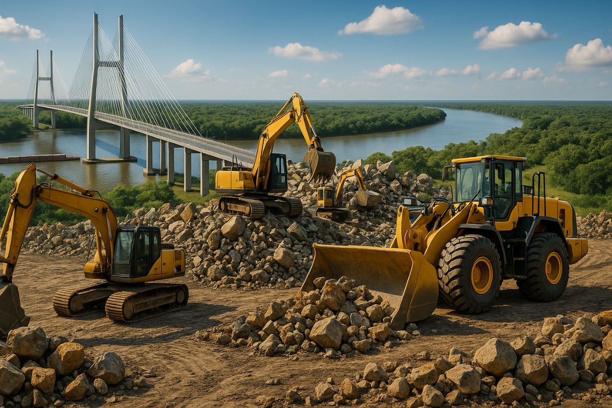A Ponte que Vai Ligar o Brasil ao Pacífico: A Construção da Ponte Bioceânica sobre o Rio Paraguai, que Fica Pronta em 2025 para Revolucionar o Agronegócio.