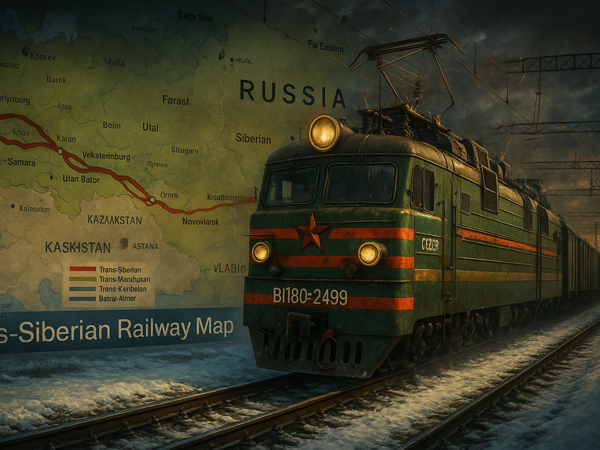 A ferrovia Transiberiana: a eterna fita de aço que atravessa o coração da Rússia