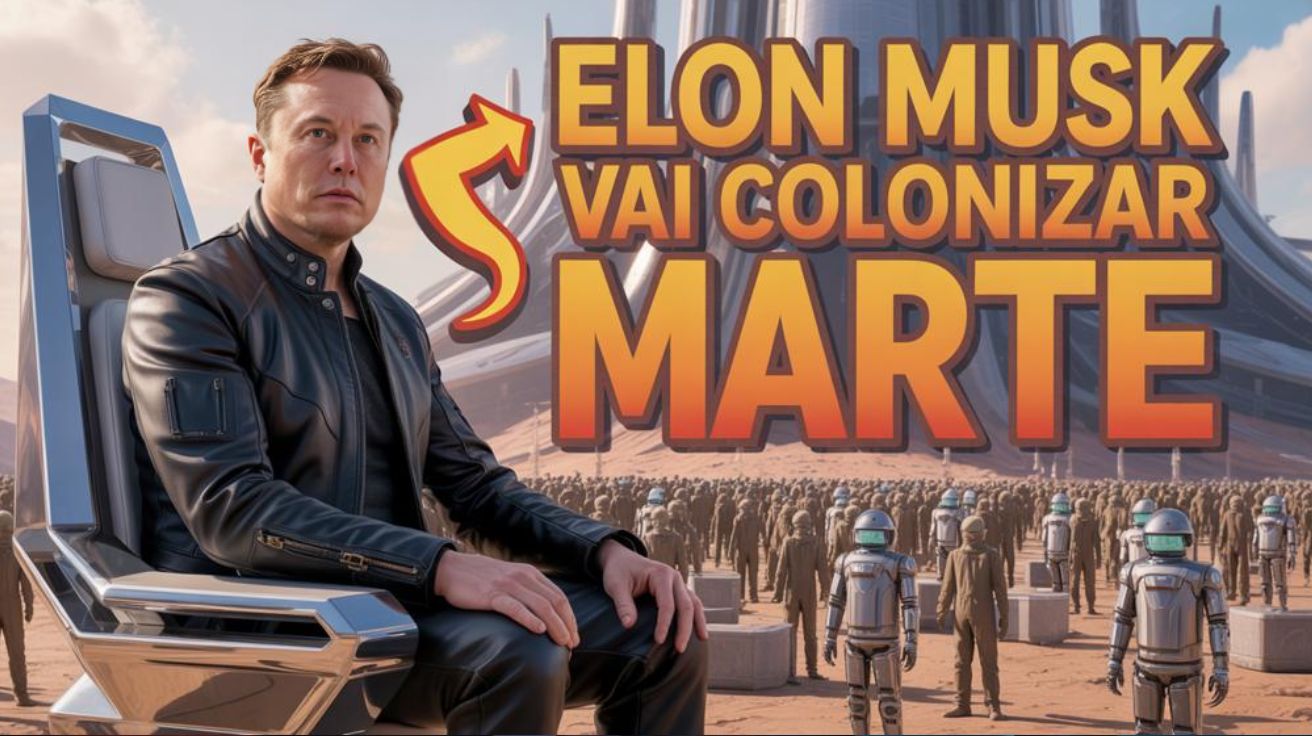 Elon Musk acelera os planos da SpaceX para colonizar Marte em 2026 com a Starship, mesmo após explosões e desafios técnicos.