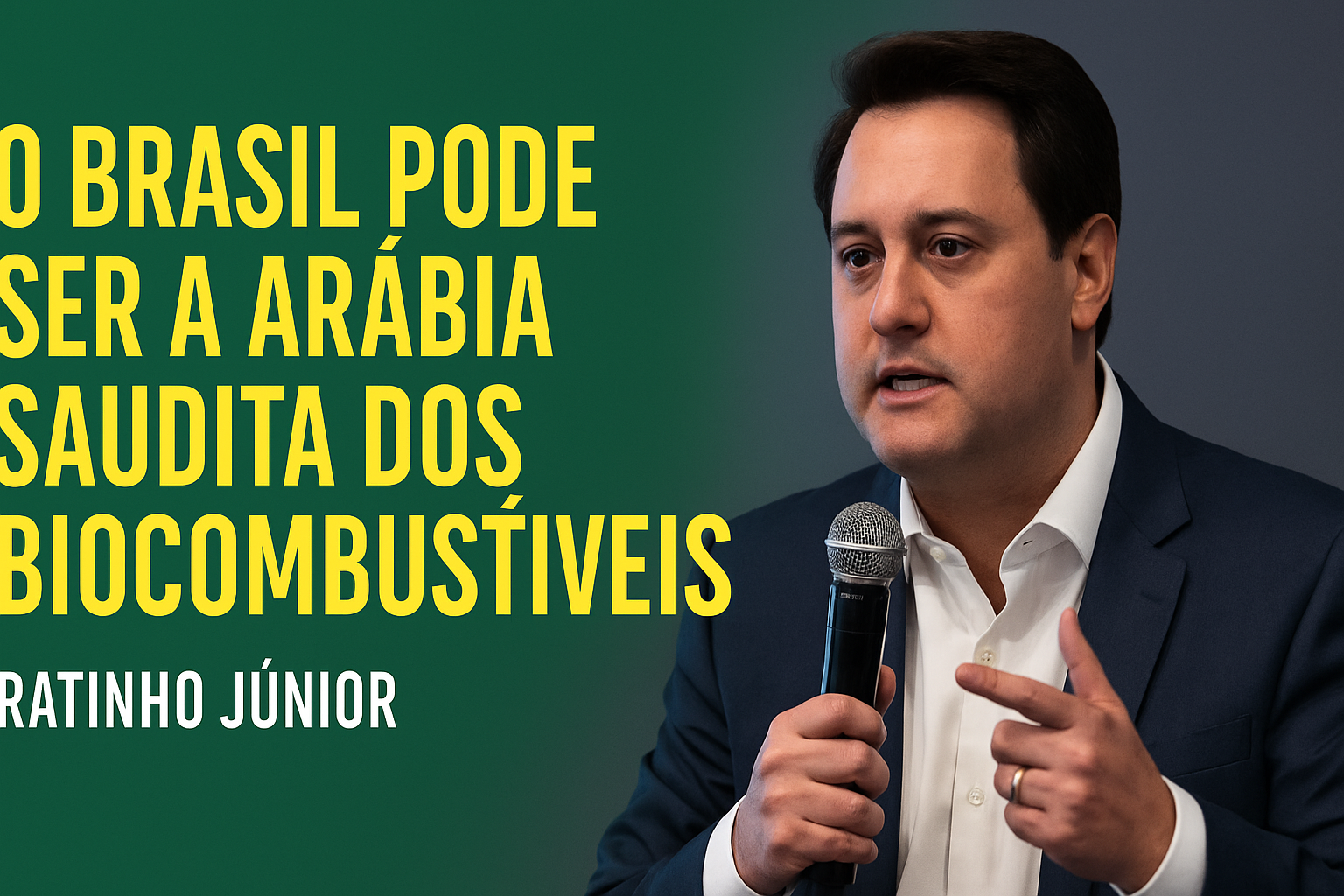 Brasil mira protagonismo global com etanol e biocombustíveis e pode se tornar a “Arábia Saudita da energia verde”