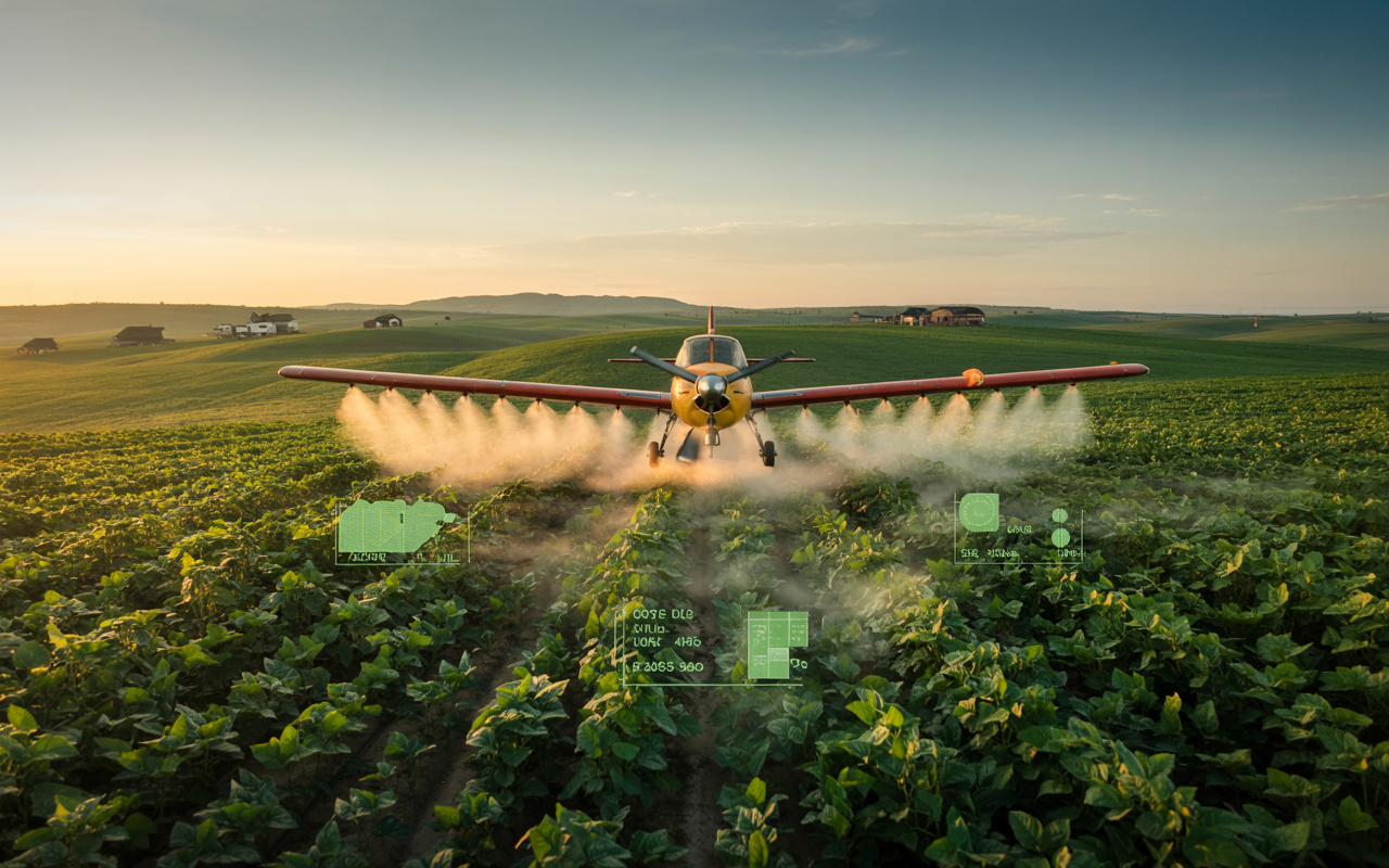 Brasil tem a segunda maior frota de aviões agrícolas do mundo: mais de 2.700 aeronaves cruzam os céus do agro com tecnologia, combate a pragas e precisão