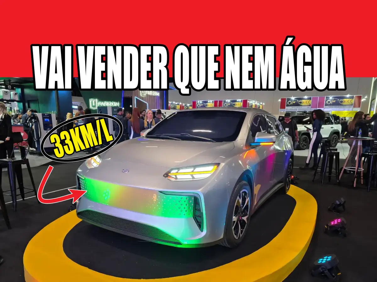 Elon Musk brasileiro lança carro que faz 33 km/l: novo sedã será fabricado no Brasil e promete 1.000 km gastando apenas 30 litros de etanol para desbancar autonomia do Yaris Cross 