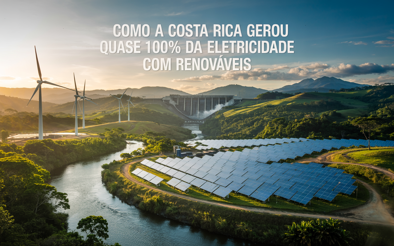 Como a Costa Rica passou a gerar quase 100% de sua eletricidade com fontes renováveis – e os desafios para sustentar esse modelo
