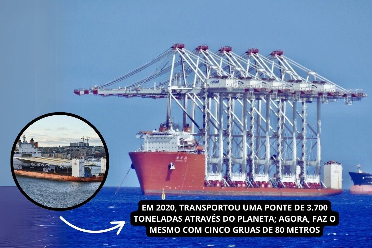 navio - cargueiro - ponte - gruas