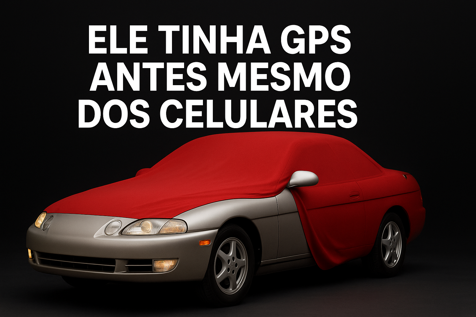 Este carro japonês dos anos 90 tinha GPS por satélite antes dos celulares — e você nunca ouviu falar dele!