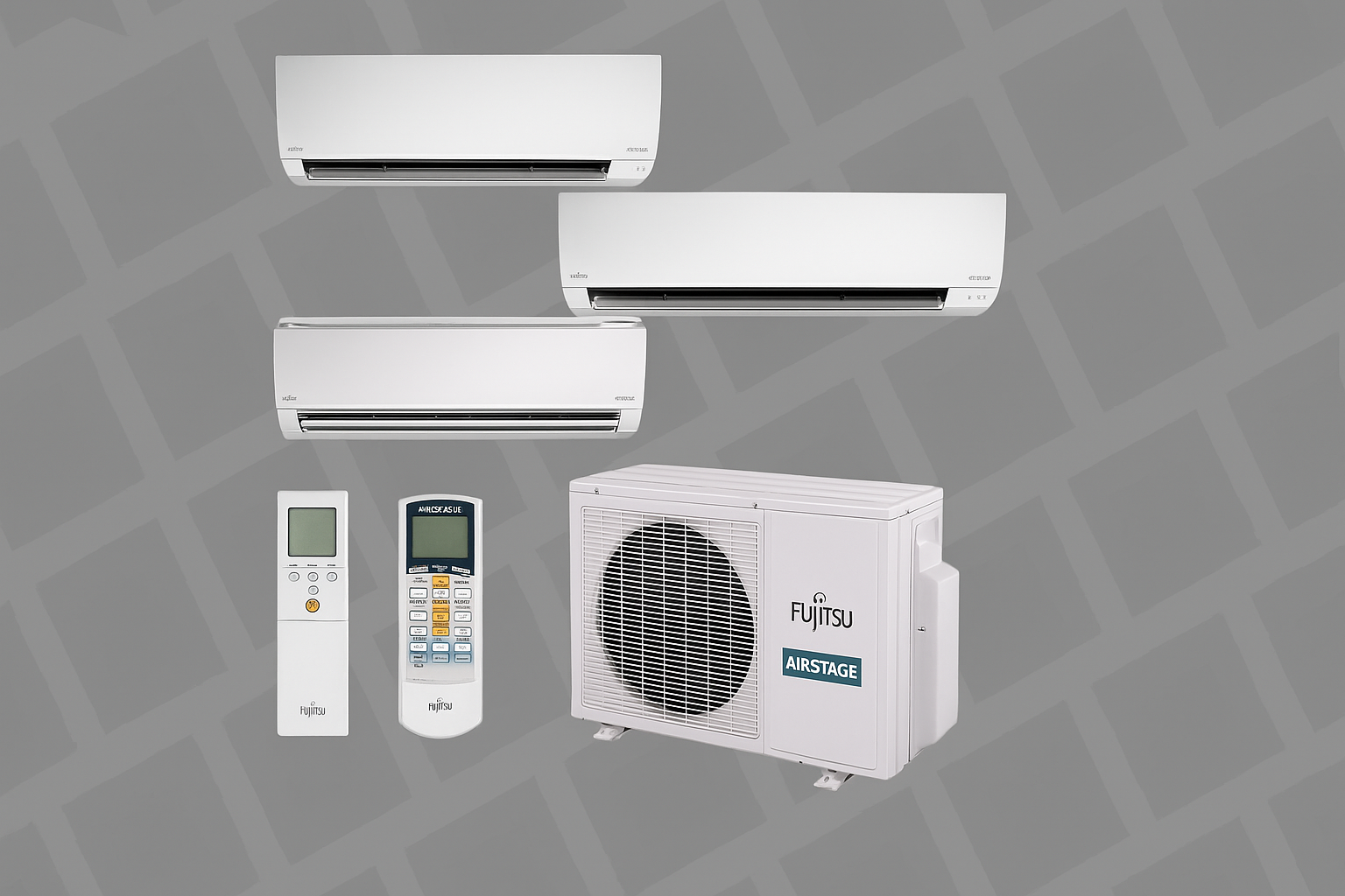 Fujitsu acaba lançar no mercado brasileiro um novo ar-condicionado com 6 unidades internas e apenas 1 máquina externa; sistema Multi Split promete revolução 