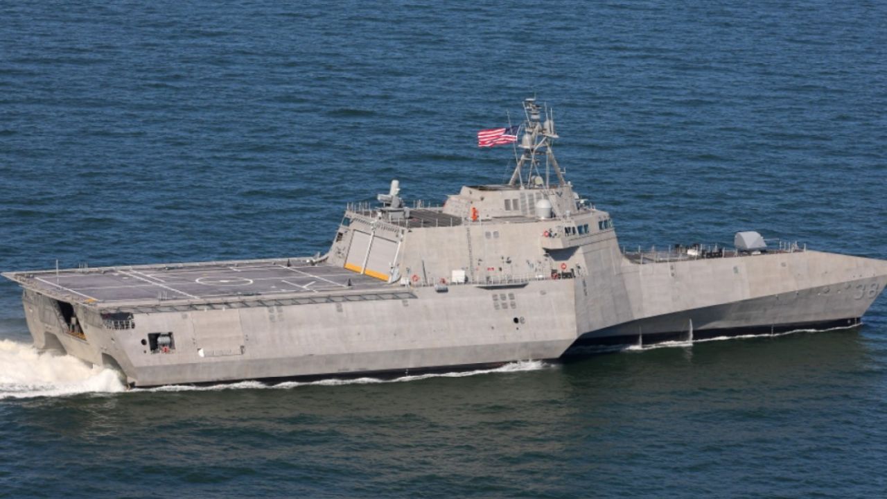 Futuro USS Pierre (LCS 38) da marinha dos EUA conclui testes de aceitação no mar