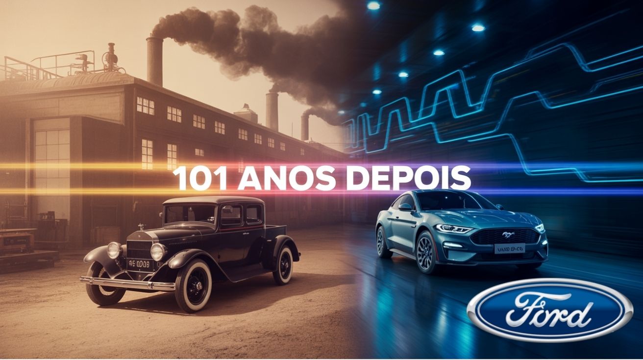 Ford produziu 10 milhões de carros há 101 anos e mudou o mundo. Agora, luta para não ser engolida pela revolução dos veículos elétricos.