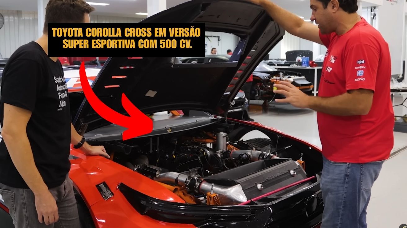 Corolla Cross vira supermáquina com 500 cv, câmbio sequencial, 5G e fibra de carbono na Stock Car. O SUV agora corre como nunca antes!