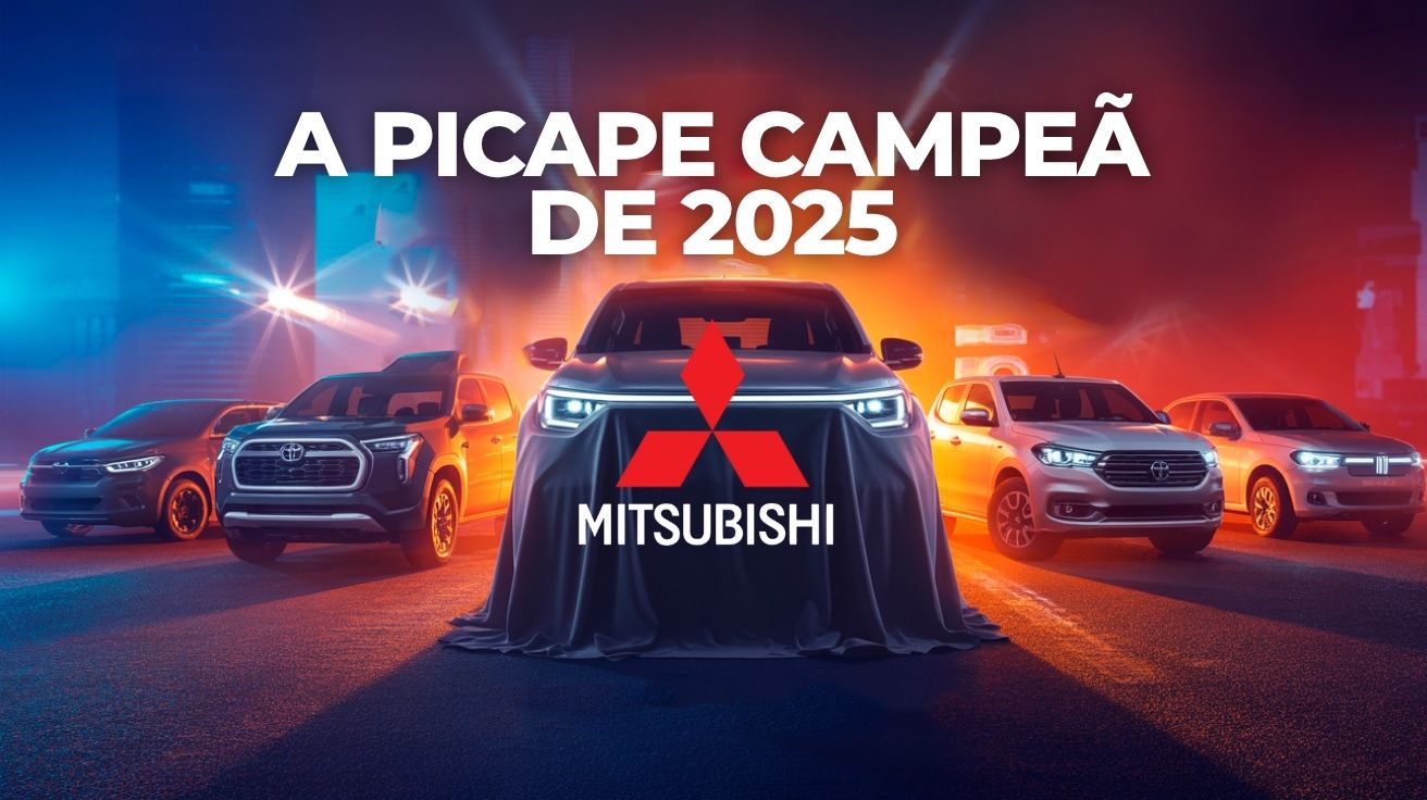 A Mitsubishi Triton é destaque entre as picapes médias em 2025, liderando em robustez, tecnologia e manutenção barata no mercado brasileiro.