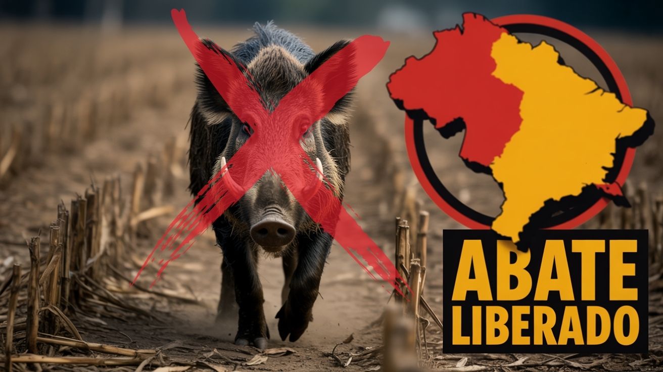São Paulo autoriza abate de javalis para controle ambiental e sanitário, protegendo agropecuária e saúde pública em resposta à expansão da espécie invasora.