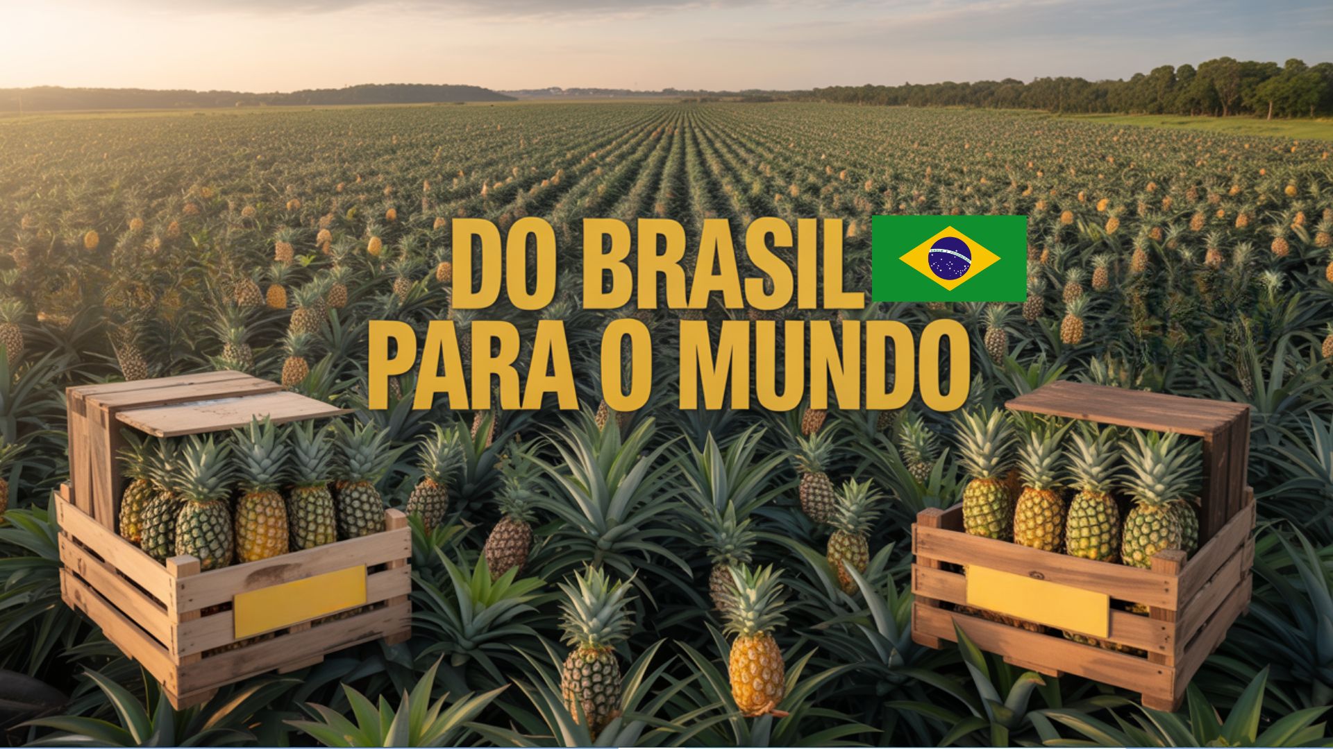 Descubra como a maior fazenda de abacaxi do mundo no Tocantins alia tecnologia, sustentabilidade e exportação recorde para Europa e EUA.
