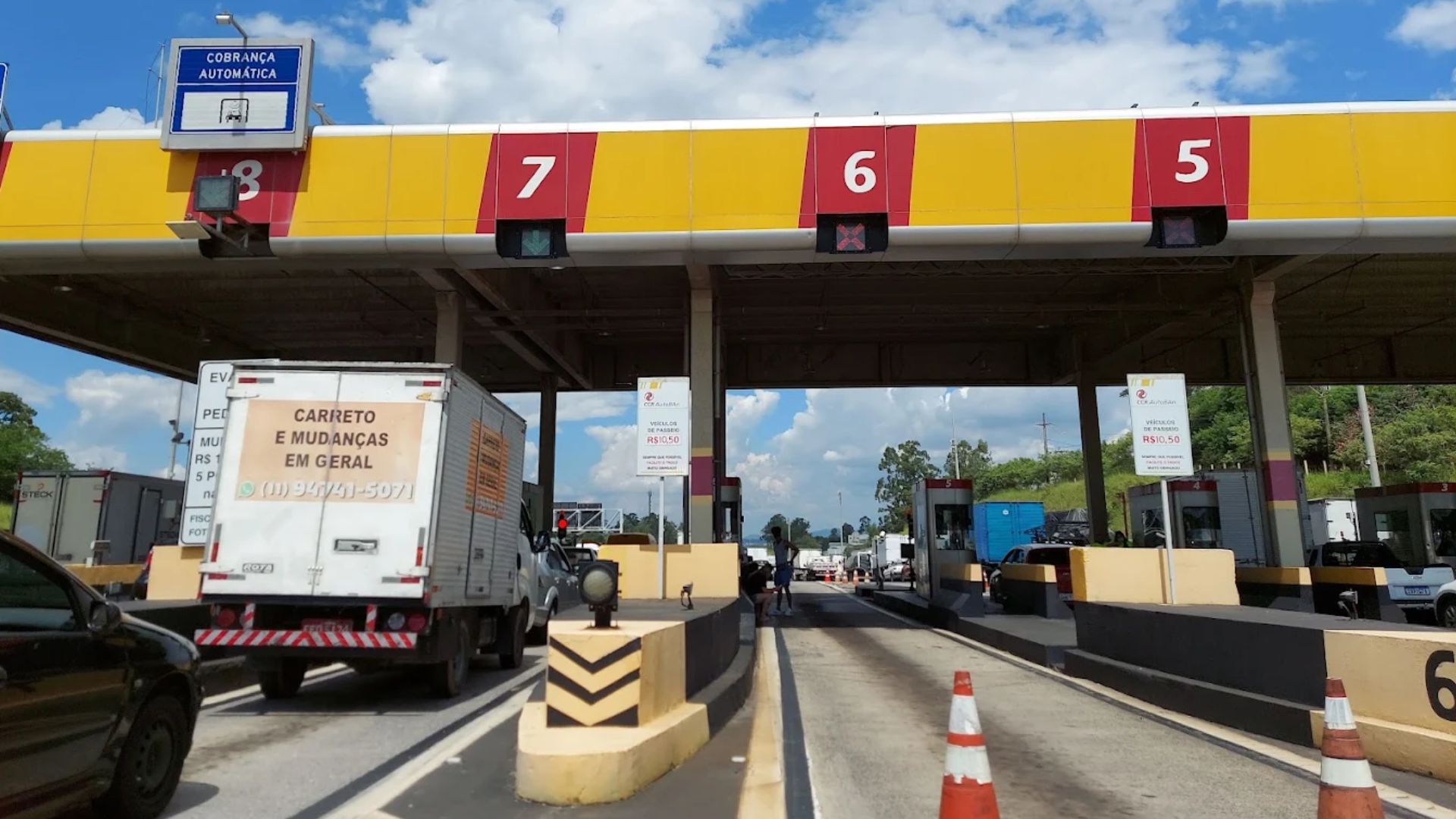 Pedágio mais caro do Brasil sofre novo reajuste em julho de 2025. Veja quanto vai pagar para cruzar o Sistema Anchieta-Imigrantes em SP.