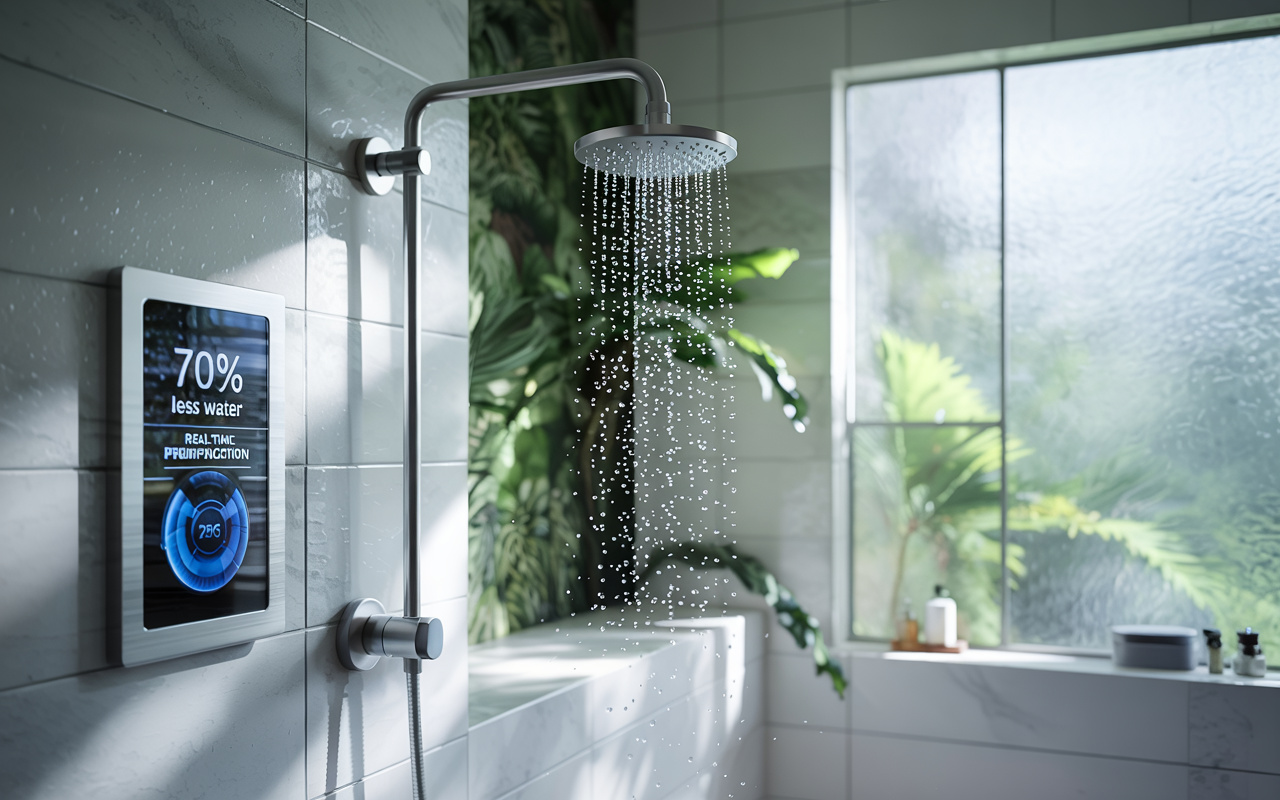 Japoneses criam novo chuveiro que consome 70% menos água — e ainda purifica em tempo real para uso contínuo