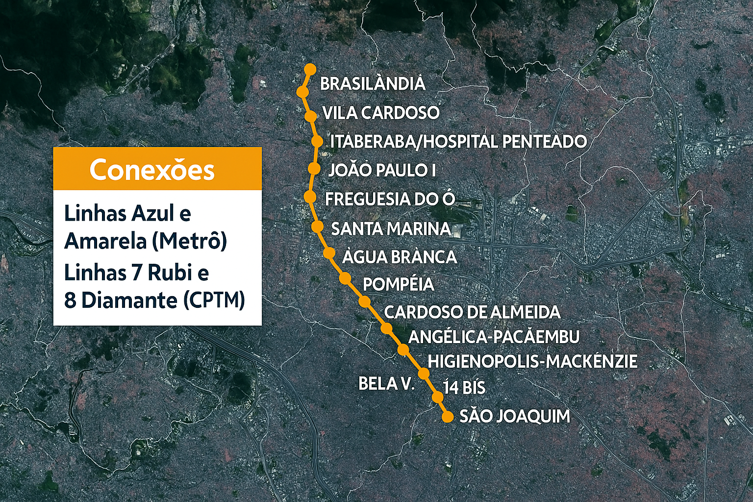 Vagão subterrâneo mergulhará 64 metros sob uma das maiores cidades do Brasil — e a maioria dos passageiros nem imagina que descerá quase a altura de um prédio de 20 andares