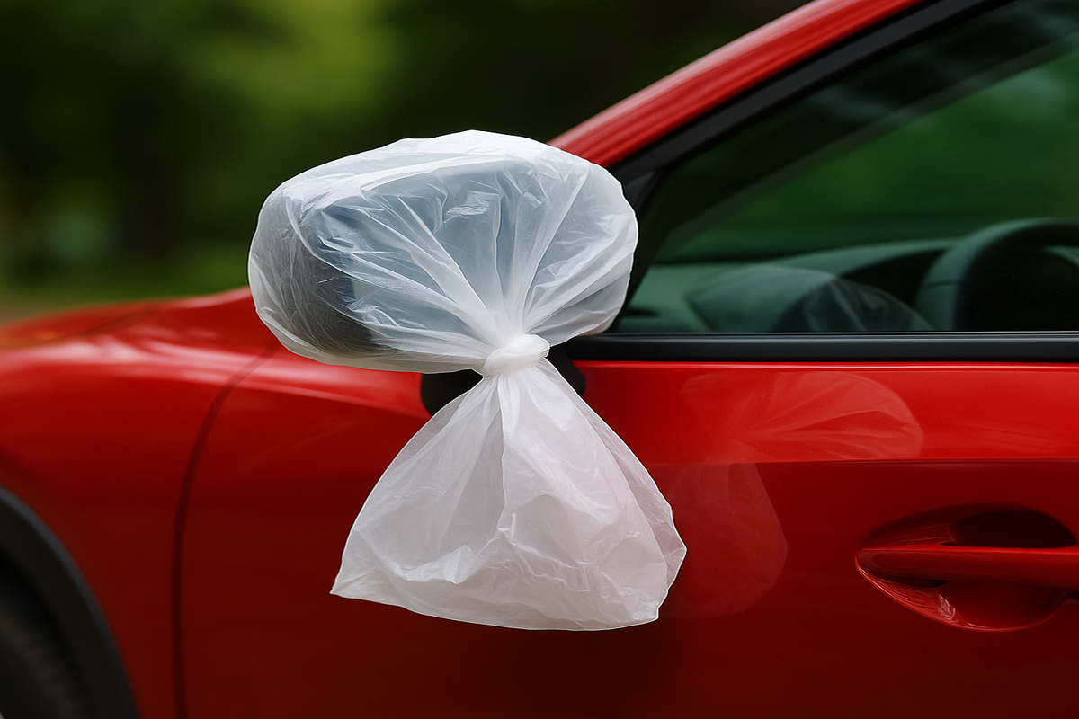 Caminhão elétrico da DHL com pintura sustentável e logotipo da empresa