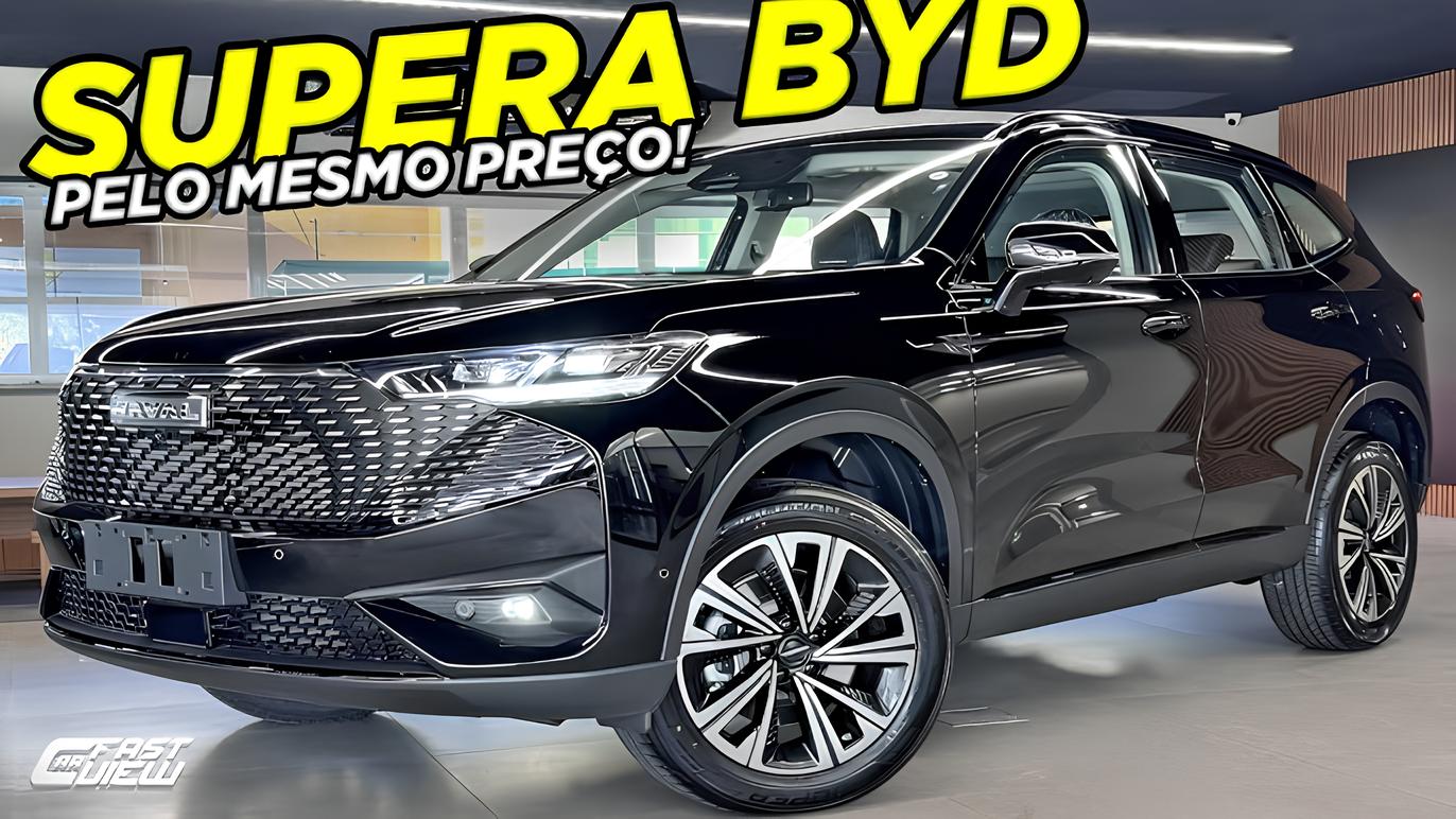 Novo SUV híbrido promete autonomia de 850 km por tanque e preço abaixo de concorrentes como Compass e Corolla Cross