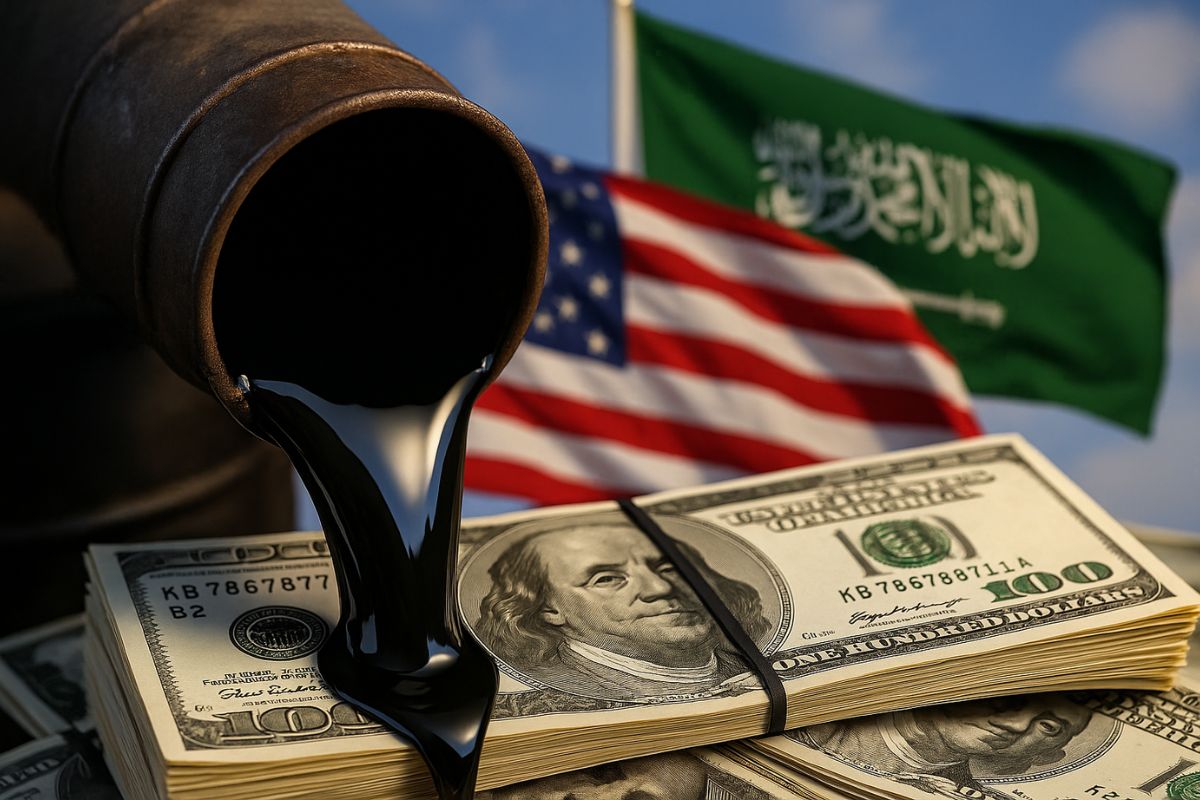 O acordo de 1974 que fez do dólar a moeda oficial do petróleo está chegando ao fim?